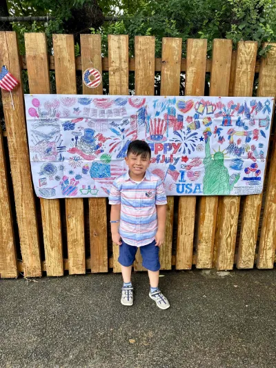 Child at Little Heaven Daycare